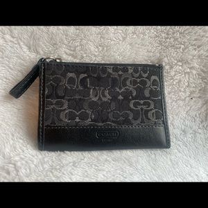 Coach mini wallet
